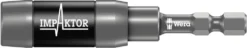 Wera Bitshållare Impaktor 1/4 75mm med magnet och fjäderring