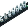Wera Bitshylsa i sats 3/8 Zyklop B2 Insex 3-10mm 8 delar