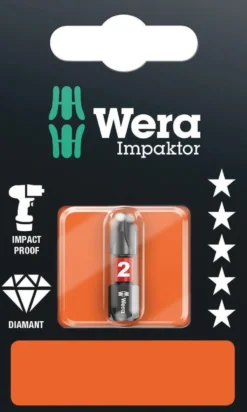Wera Bits PH x 25mm Impaktor, 1-pack