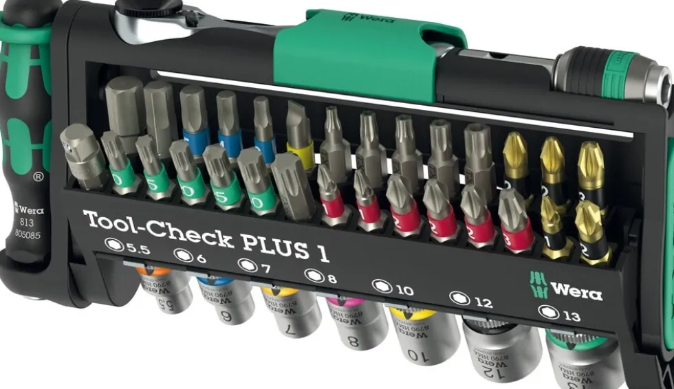 Wera Bitsskruvmejselsats Tool-Check PLUS 1, 39 delar
