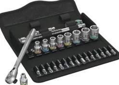Wera Hylsnyckelsats 1/4 Zyklop Metall Switch 28 delar