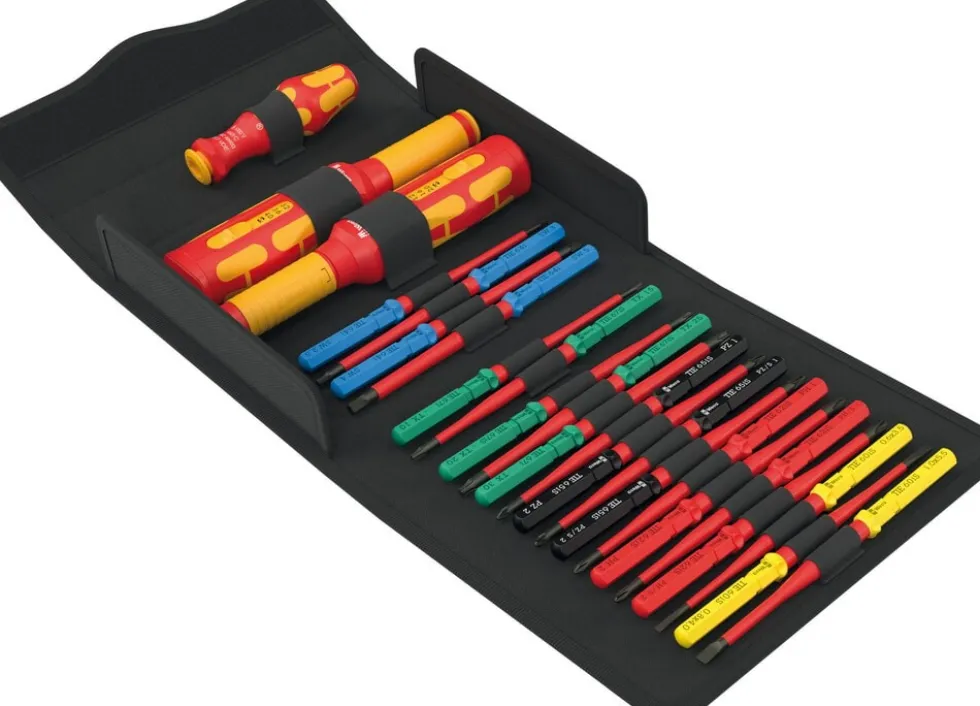 Wera Kraftform Kompakt VDE Safe-Torque Speed styrskåpssats 1, 23 delar
