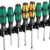 Wera 9650 Magnetlist Kraftform skruvmejselsats