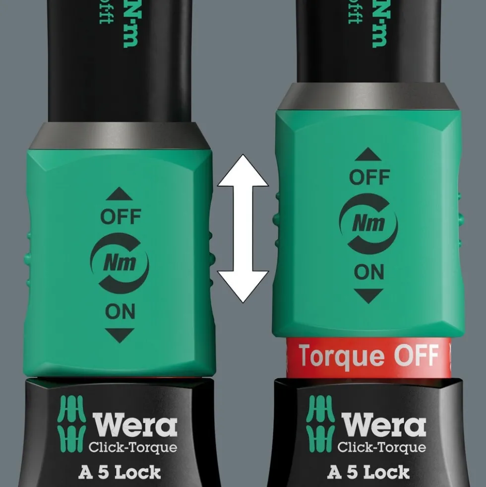 Wera Momentnyckel Click-Torque Lock A 5, justerbar