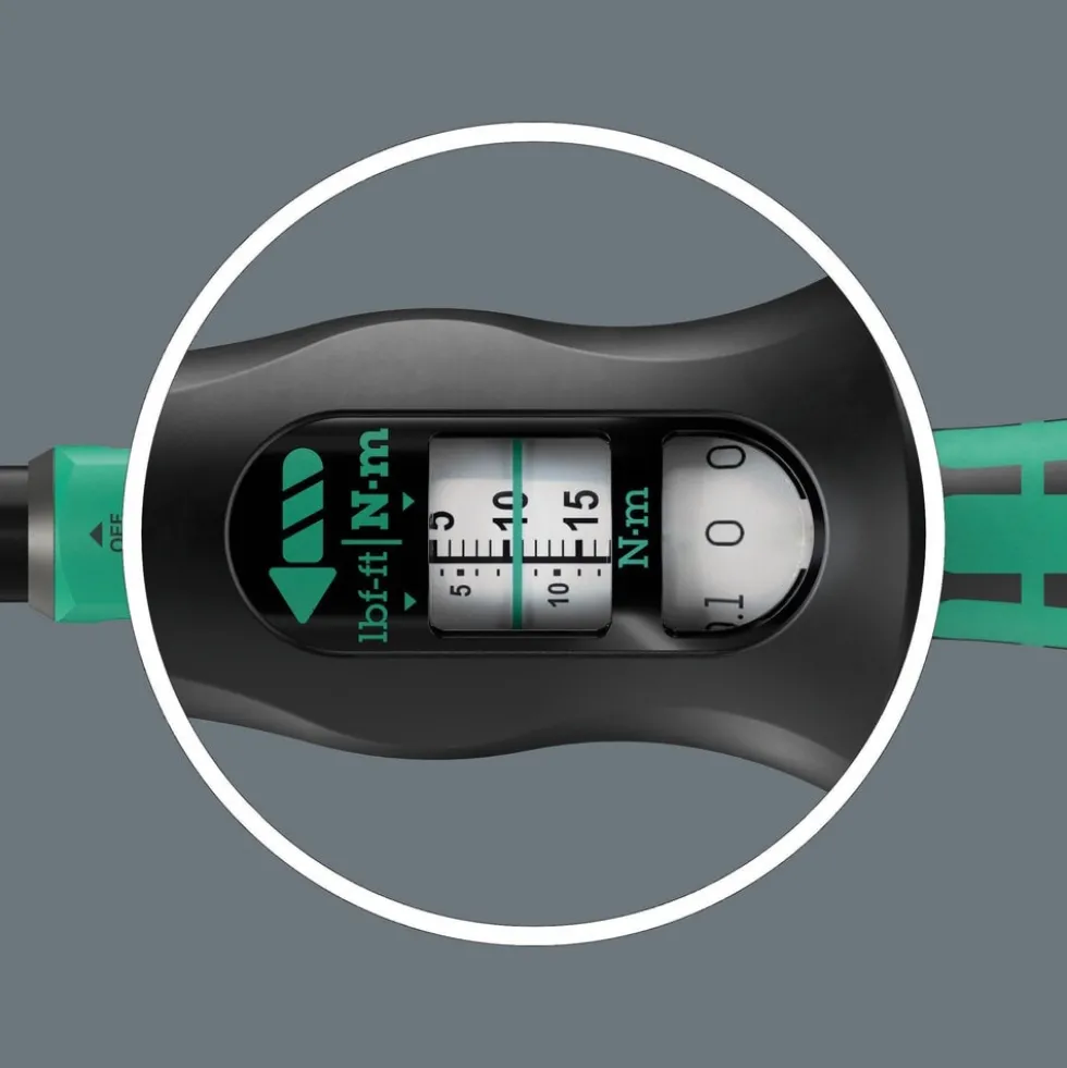 Wera Momentnyckel Click-Torque Lock A 5, justerbar