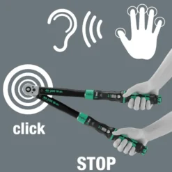 Wera Momentnyckel Click-Torque Lock C 3 R/L, justerbar