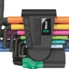 Wera Sexkantnyckel i sats Hex-Plus med kula 1,5-10mm 9 delar