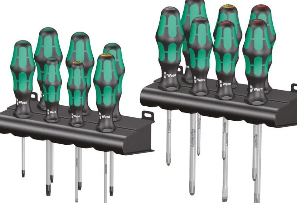 Wera Skruvmejsel i sats Big Pack 300, Spår/PH/PZ/TX 16 delar