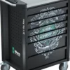 Wera 9705 Tool Rebel-verkstadsvagn Stainless 1