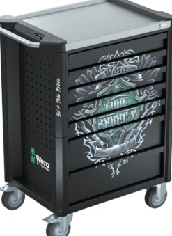 Wera 9705 Tool Rebel-verkstadsvagn Stainless 1
