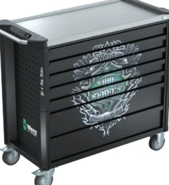 Wera 9702 Tool Rebel-verkstadsvagn Stainless XXL 2
