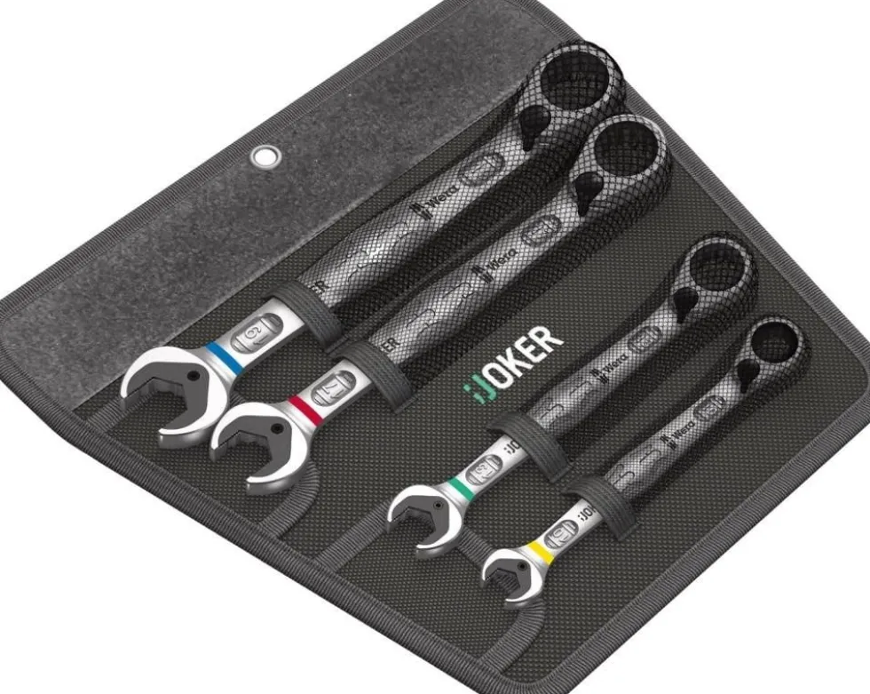 Wera U-ringspärrnyckel Joker switch i 10-19mm 4 delar