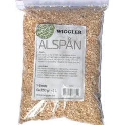 Wiggler Rökspån 250 g Alspån