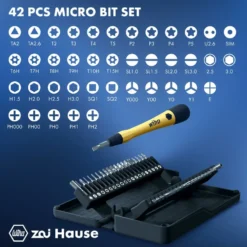 Wiha zai Hause Micro-bit set, 42 delar