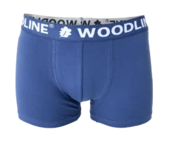 Woodline Boxerkalsong Blå 3-pack
