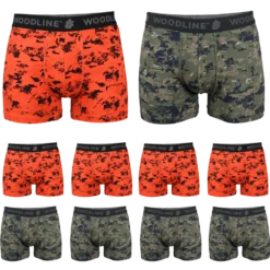 Woodline Boxerkalsong Camo 10-pack