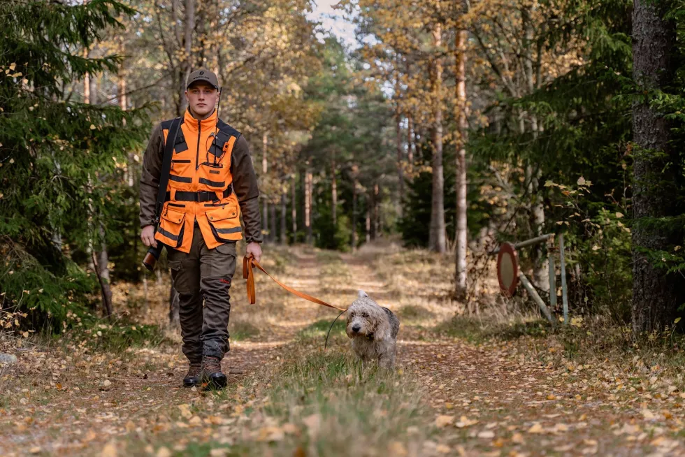 Woodline Dog Keeper Hundförarväst Herr Orange/Reflex