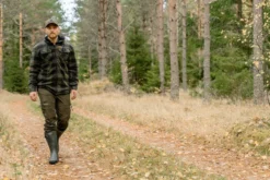 Woodline Fleecejacka Canada Grön