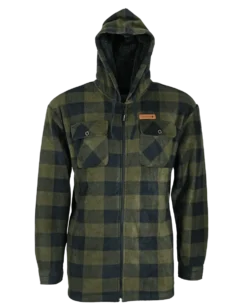 Woodline Fleecejacka Canada Grön