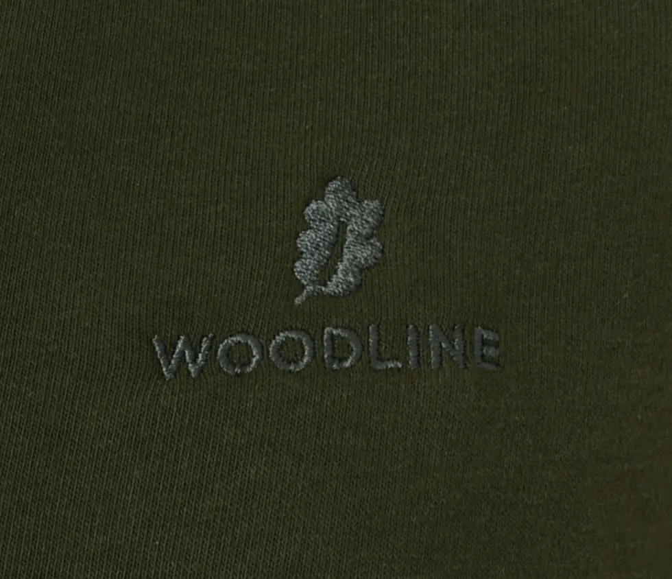 Woodline Sweatshirt Grön Herr