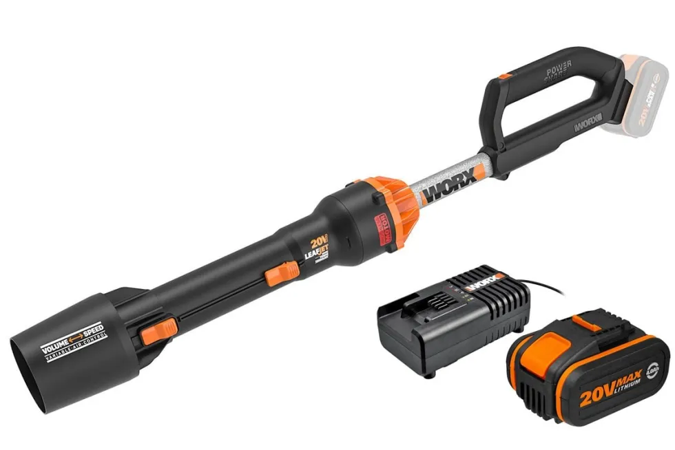 Worx WG543E 20V 4Ah Lövblås